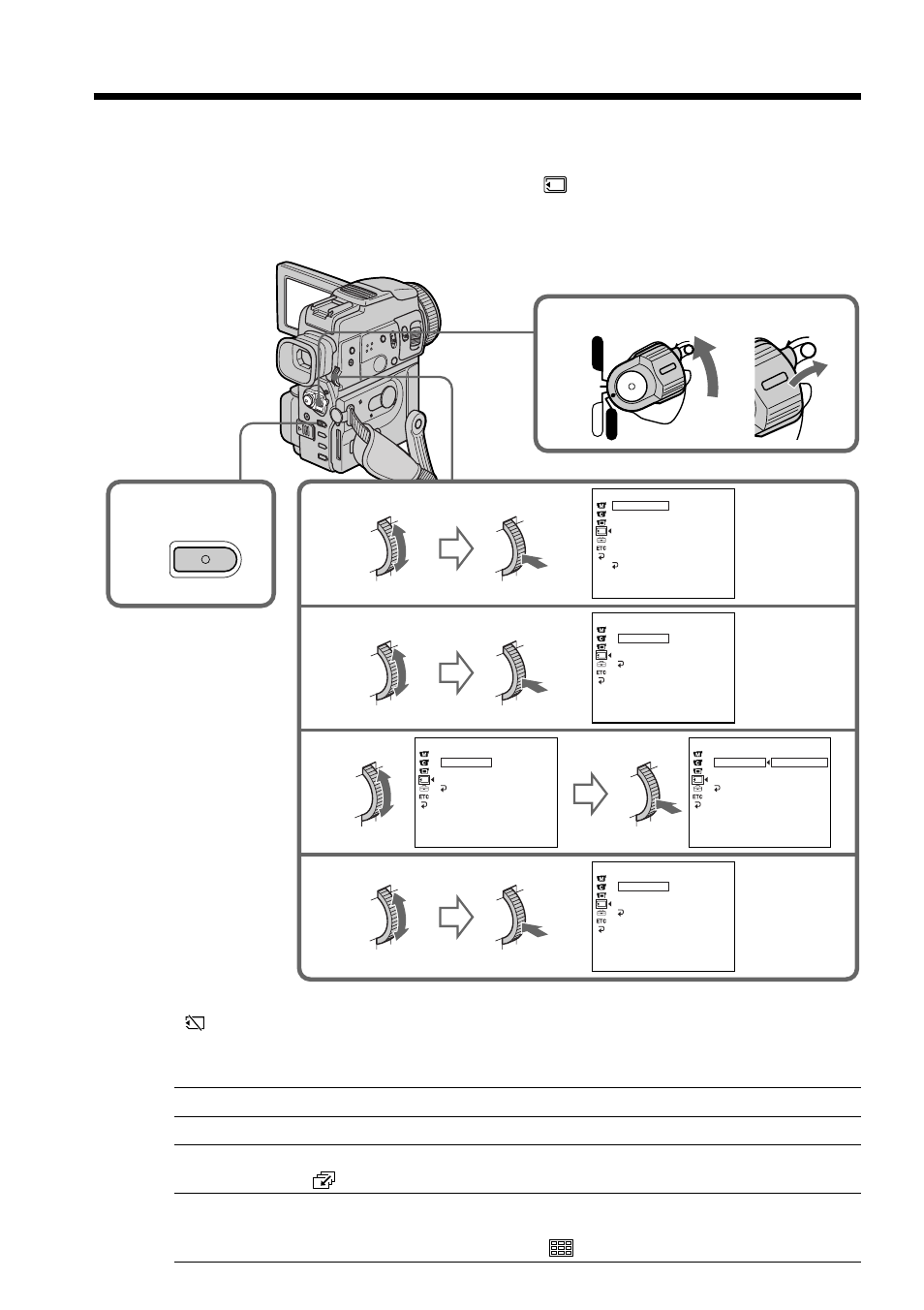 Continuous shooting settings, Menu | Sony DCR-PC110 User Manual | Page 104 / 168