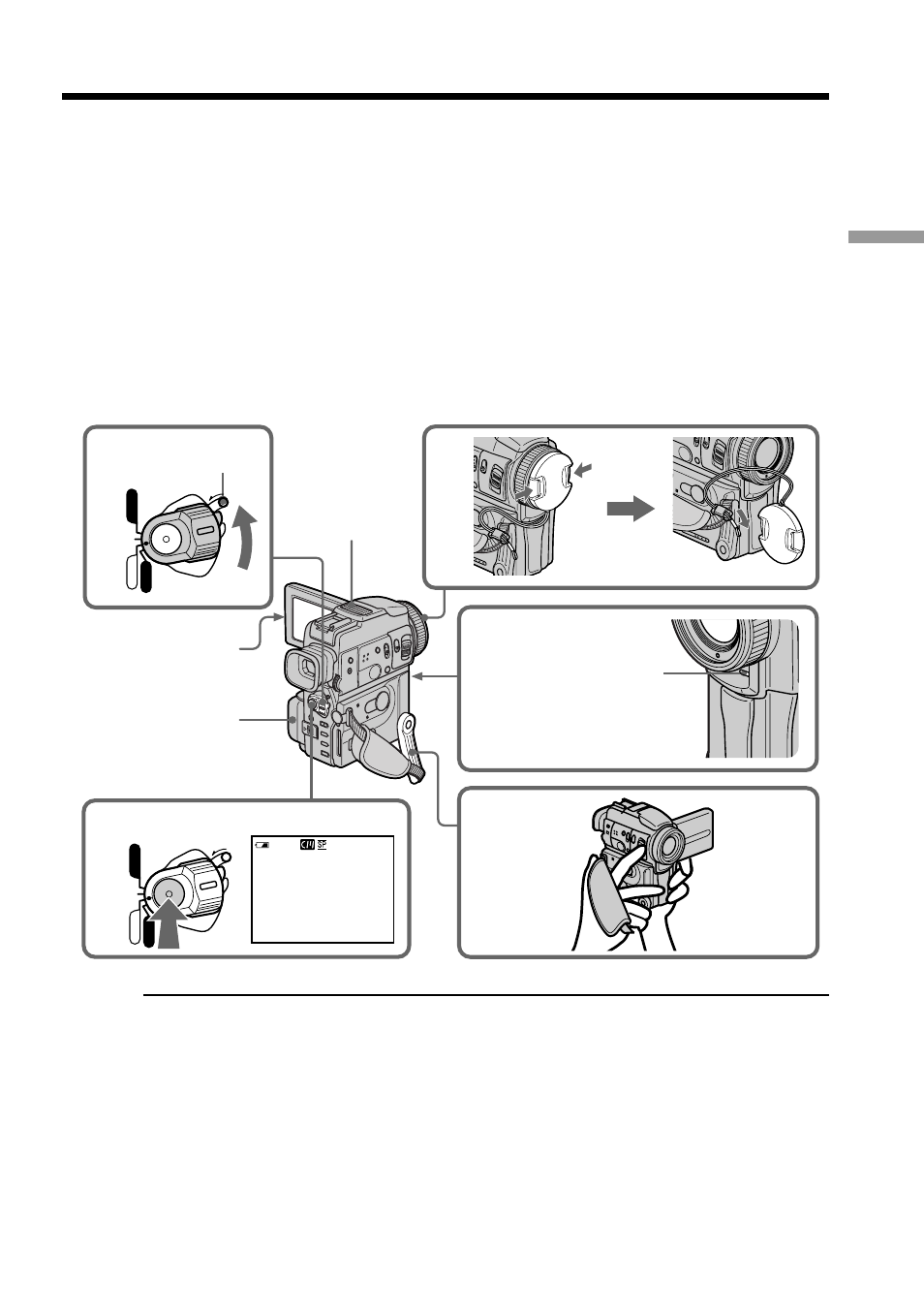 Recording a picture | Sony DCR-PC110 User Manual | Page 15 / 168