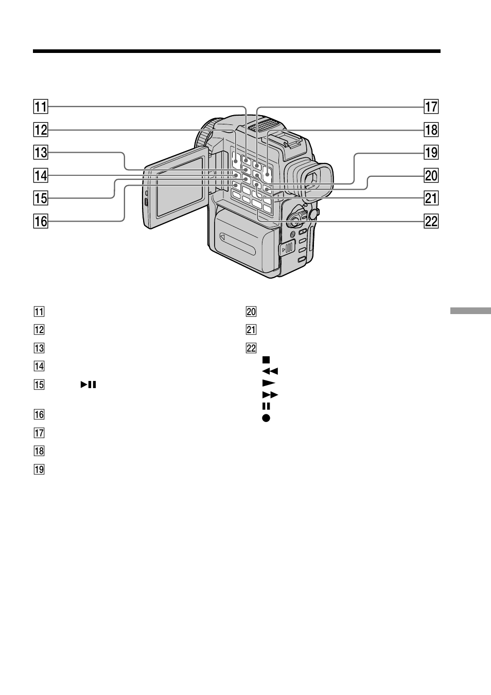 Qa qs qf qd qh qg qj qk wa ws ql w | Sony DCR-PC110 User Manual | Page 159 / 168