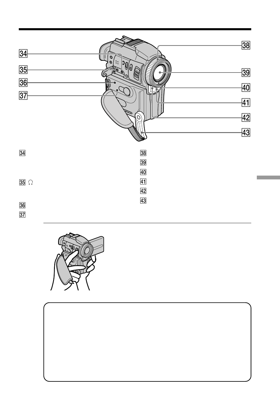 El rd r; ra rs eh eg ej ef ek | Sony DCR-PC110 User Manual | Page 161 / 168