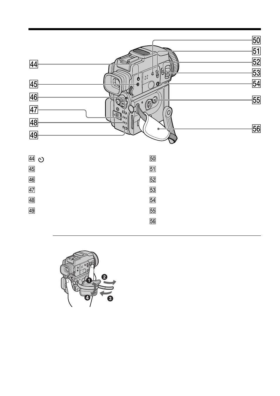 Rk rj rl rh rg rf tg th ta tf td ts t | Sony DCR-PC110 User Manual | Page 162 / 168