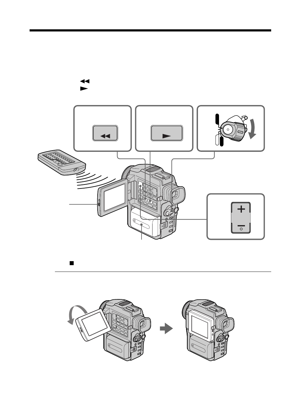 Playing back a tape | Sony DCR-PC110 User Manual | Page 24 / 168