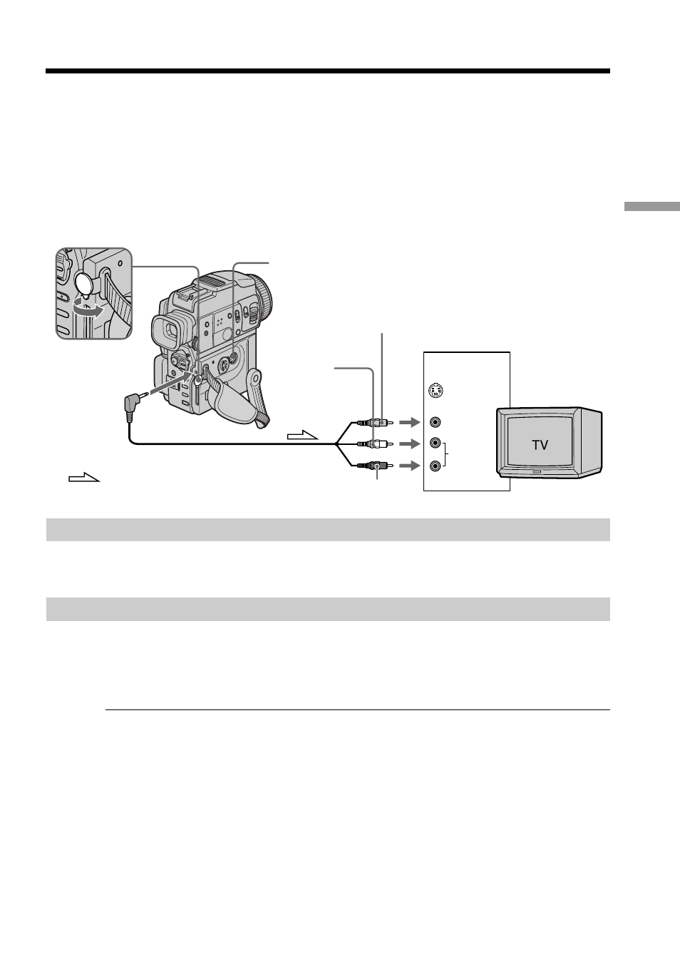 Viewing the recording on tv | Sony DCR-PC110 User Manual | Page 27 / 168