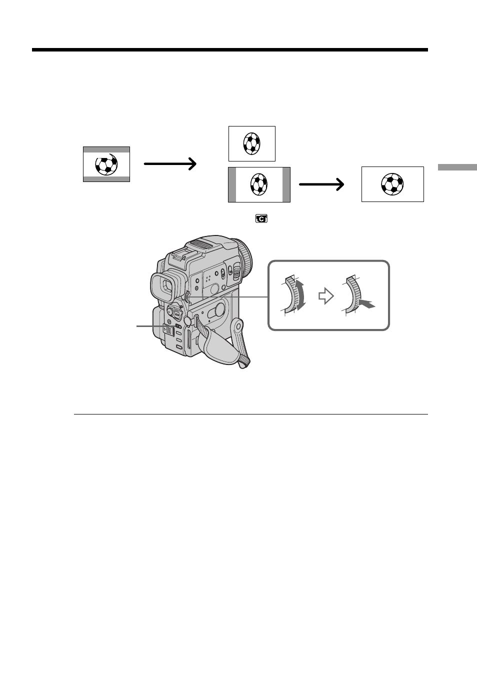 Using the wide mode | Sony DCR-PC110 User Manual | Page 35 / 168