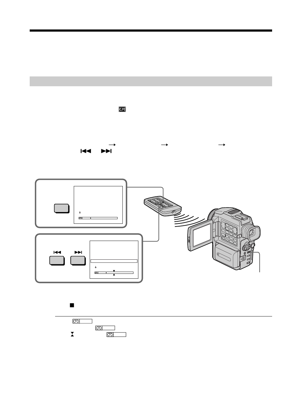 Searching for a photo – photo search/photo scan, Menu | Sony DCR-PC110 User Manual | Page 54 / 168