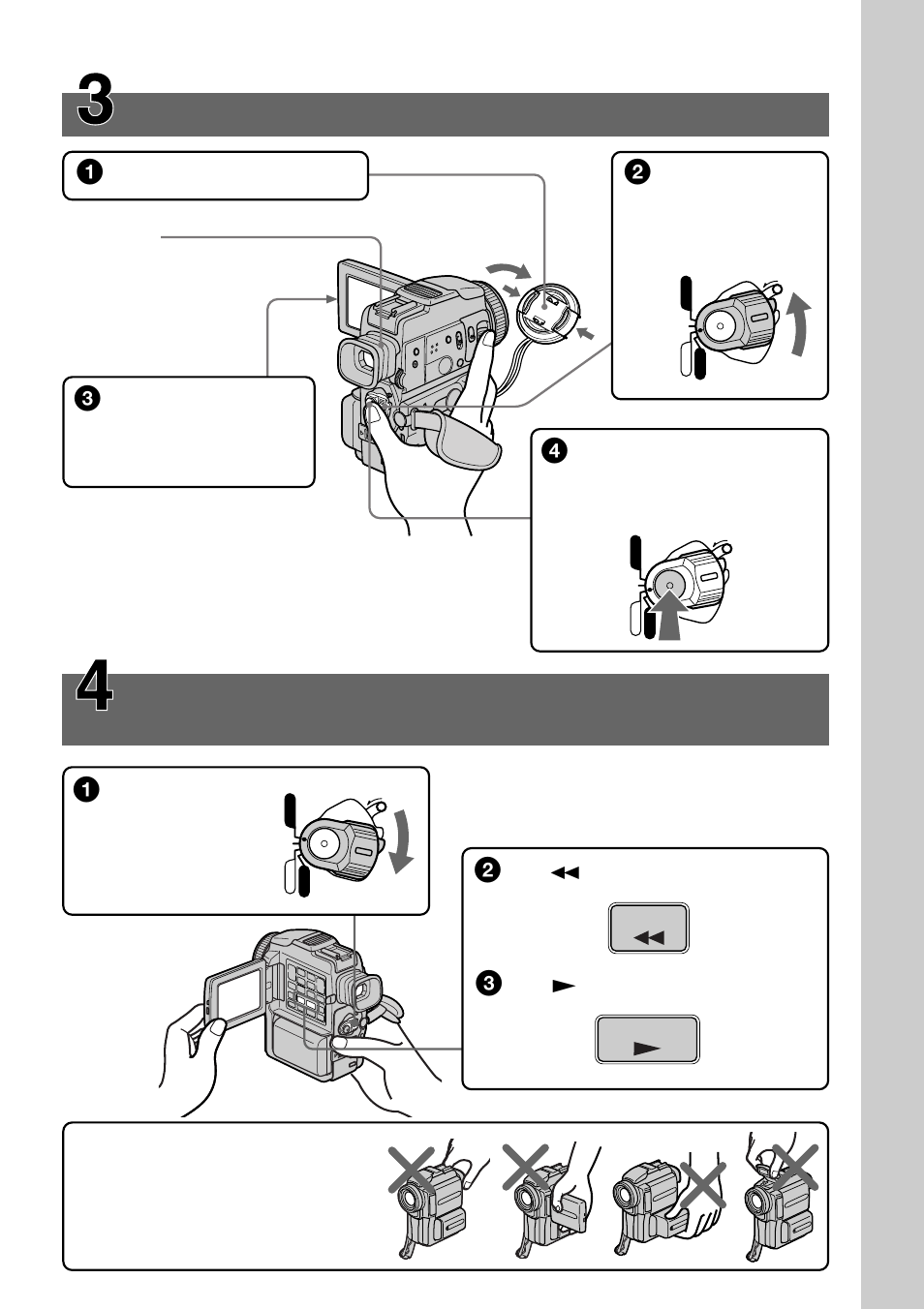 7recording a picture, Monitoring the playback picture on the lcd screen, P. 15) | P. 24) | Sony DCR-PC110 User Manual | Page 7 / 168