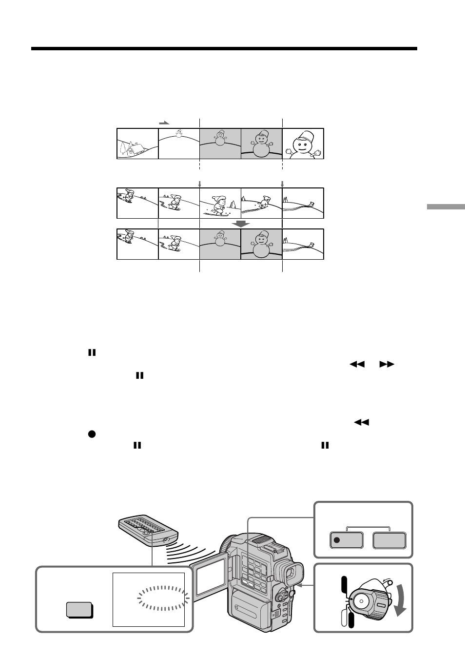 Inserting a scene from a vcr – insert editing | Sony DCR-PC110 User Manual | Page 71 / 168