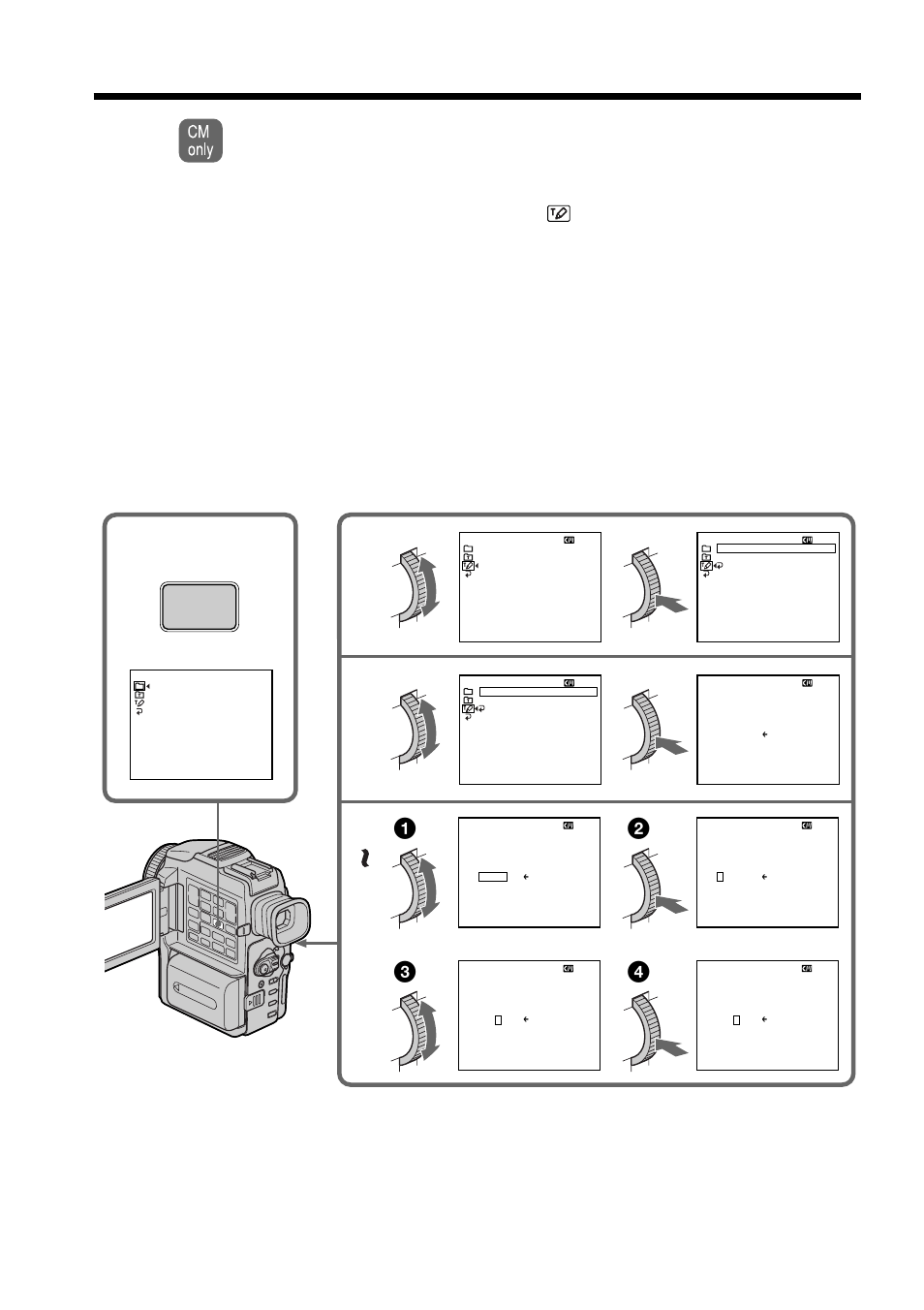 Making your own titles, Title | Sony DCR-PC110 User Manual | Page 80 / 168