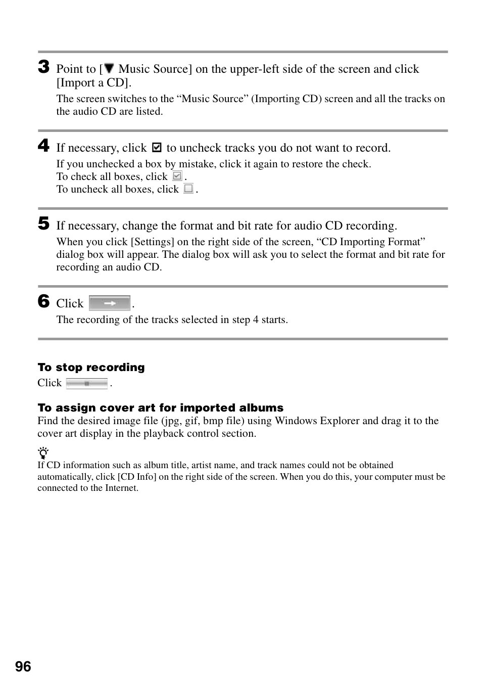 Sony MZ-M100 User Manual | Page 96 / 119