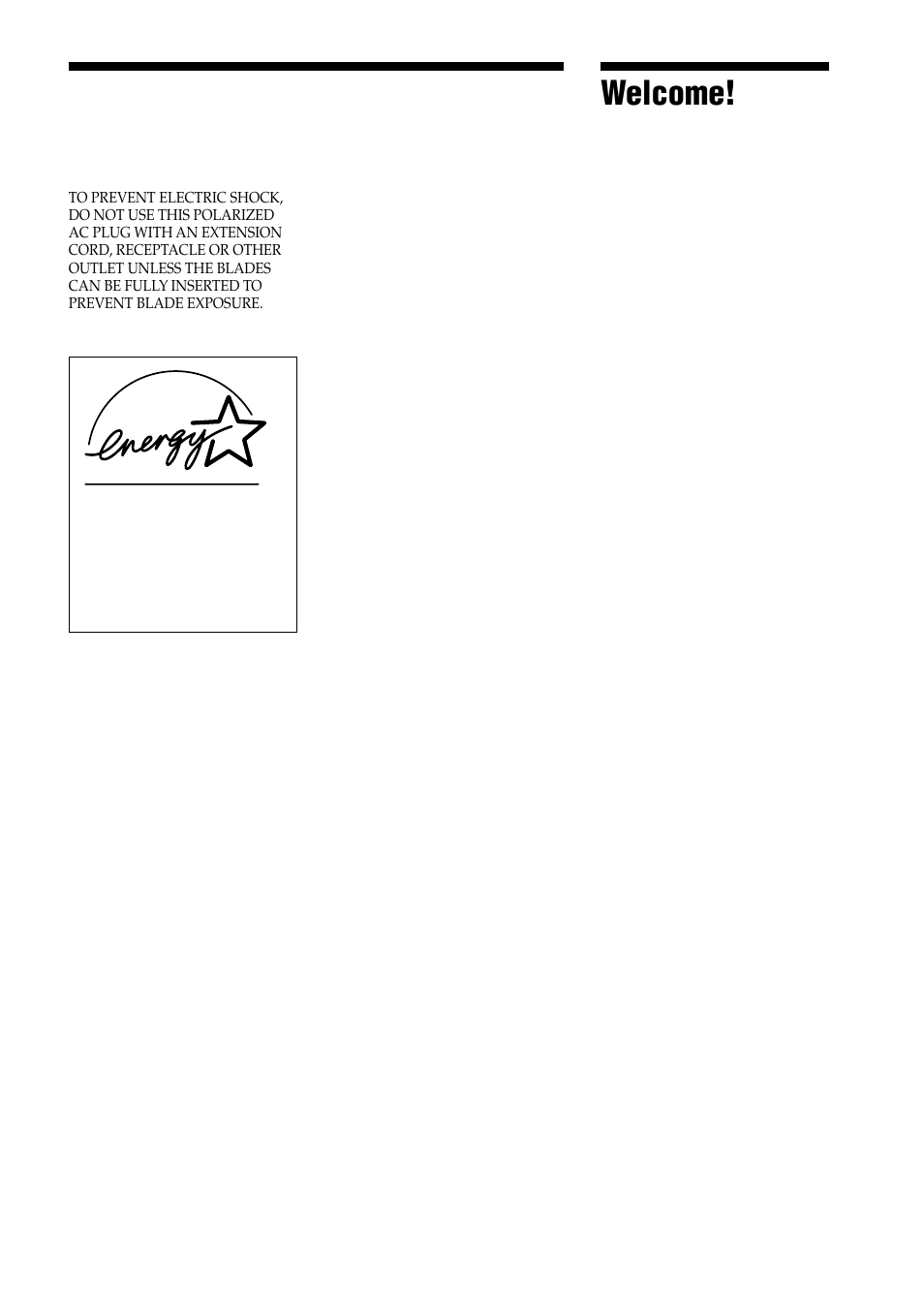 Welcome | Sony DAV-C770 User Manual | Page 3 / 88