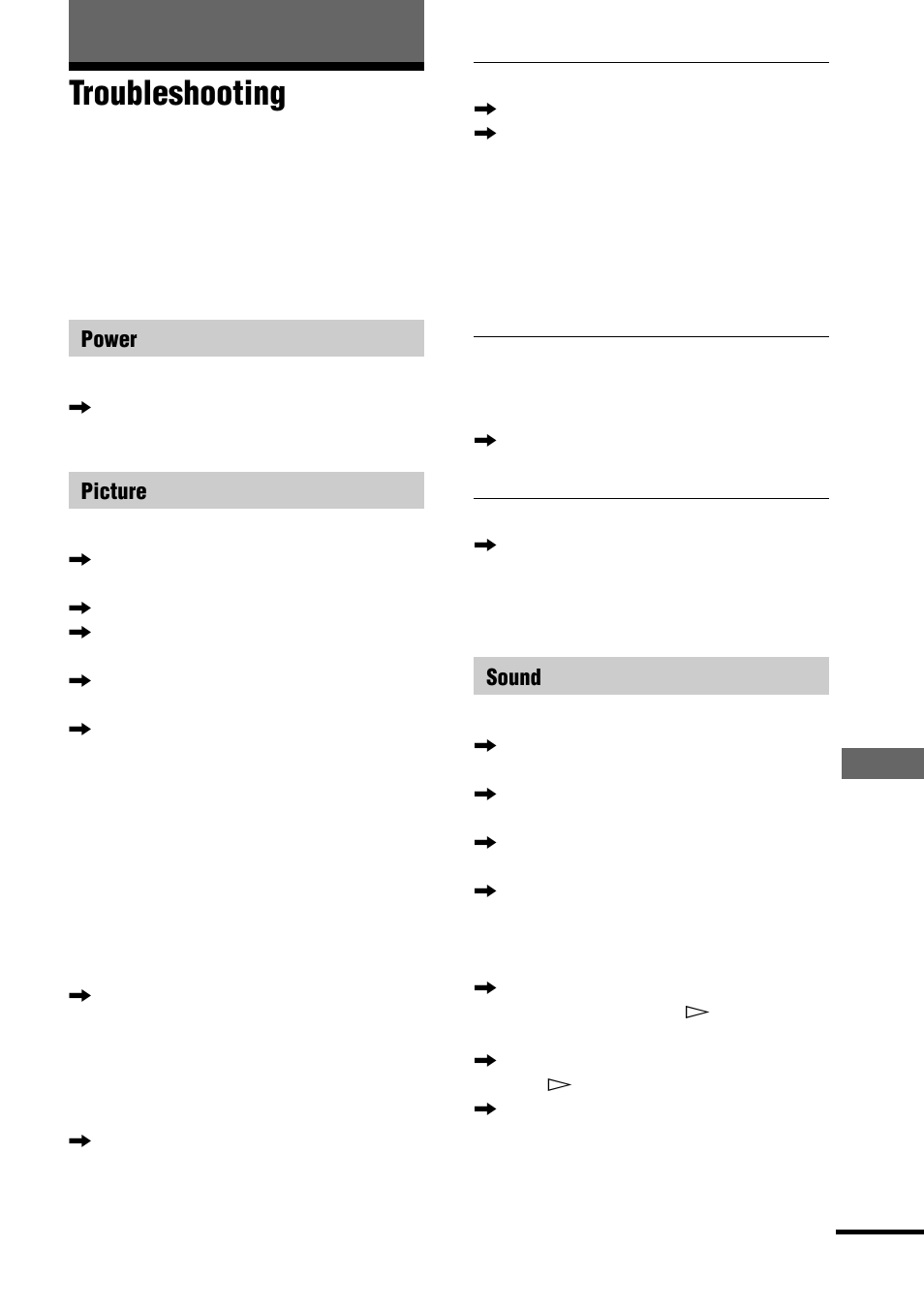 Troubleshooting | Sony DAV-C770 User Manual | Page 75 / 88
