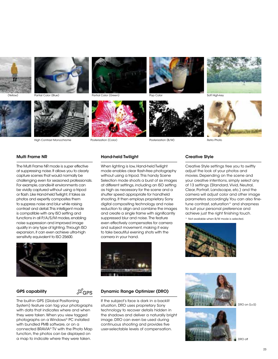 Sony SLT-A77VM User Manual | Page 23 / 32