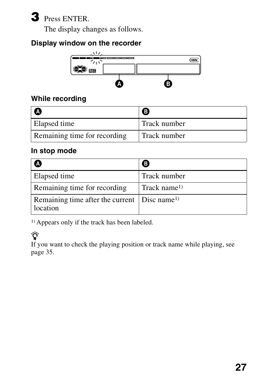 Sony MZ-R70 User Manual | Page 27 / 76