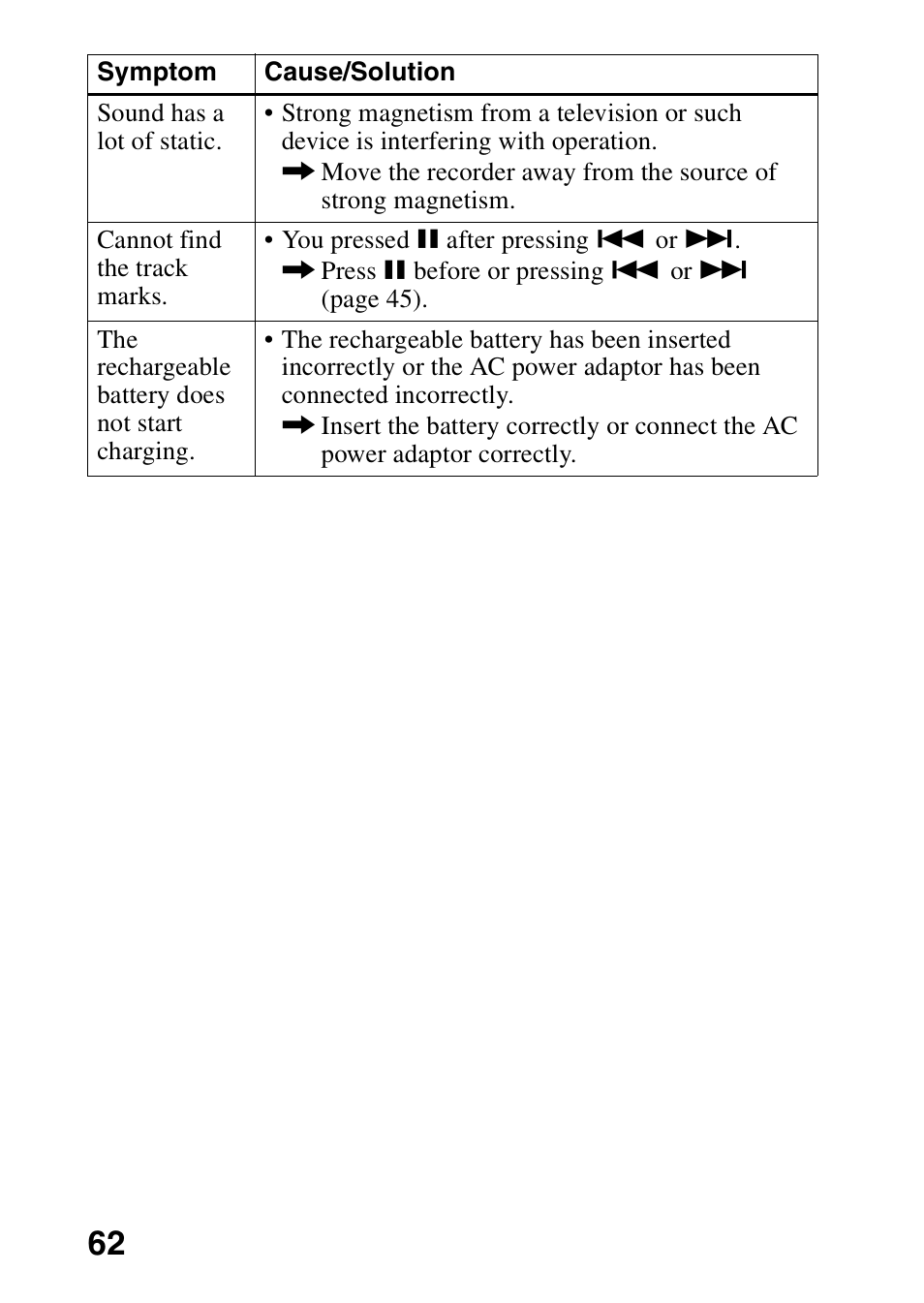 Sony MZ-R70 User Manual | Page 62 / 76