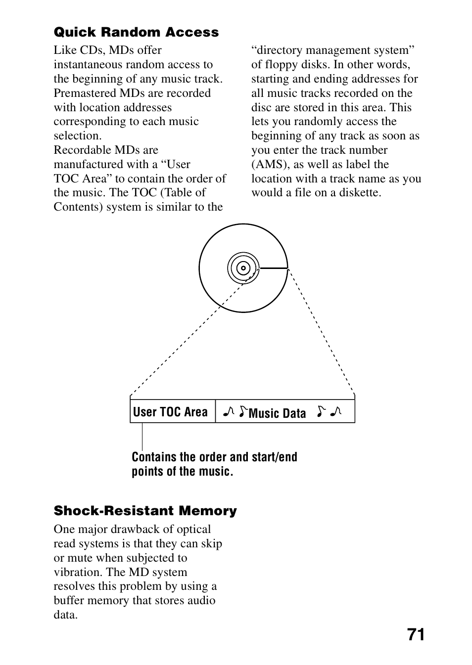 Sony MZ-R70 User Manual | Page 71 / 76