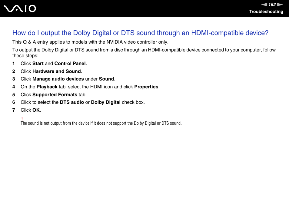 Sony VGN-FZ145E User Manual | Page 162 / 181