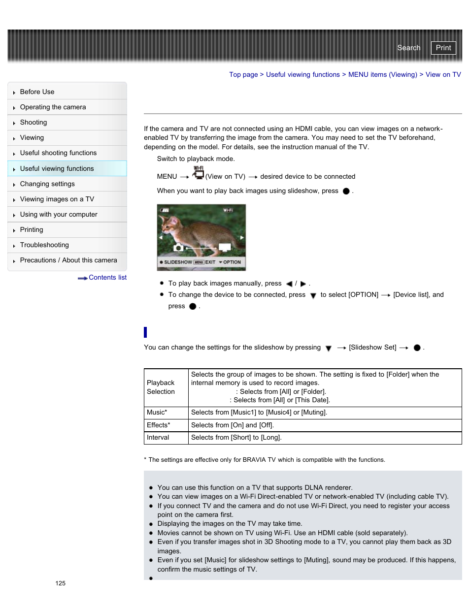 View on tv, Cyber-shot user guide | Sony DSC-WX300 User Manual | Page 131 / 244