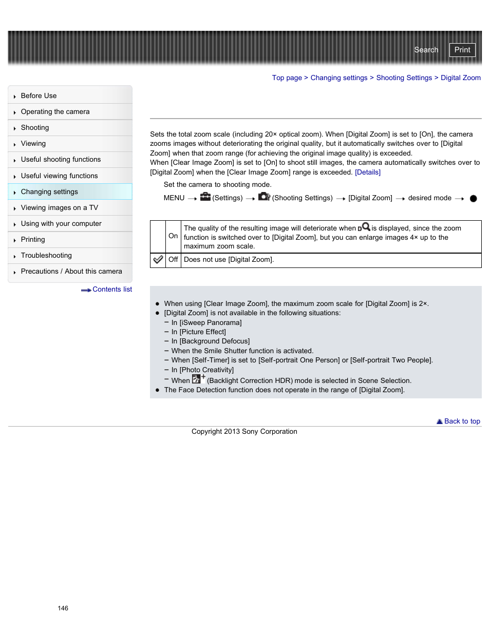 Digital zoom, Details, Cyber-shot user guide | Sony DSC-WX300 User Manual | Page 152 / 244
