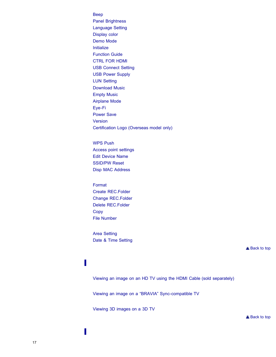Sony DSC-WX300 User Manual | Page 23 / 244