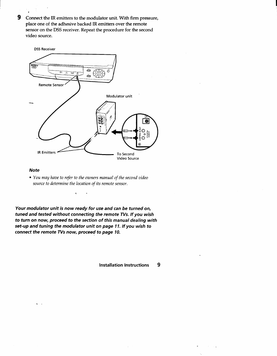 Note | Sony MRD-D1 User Manual | Page 9 / 16