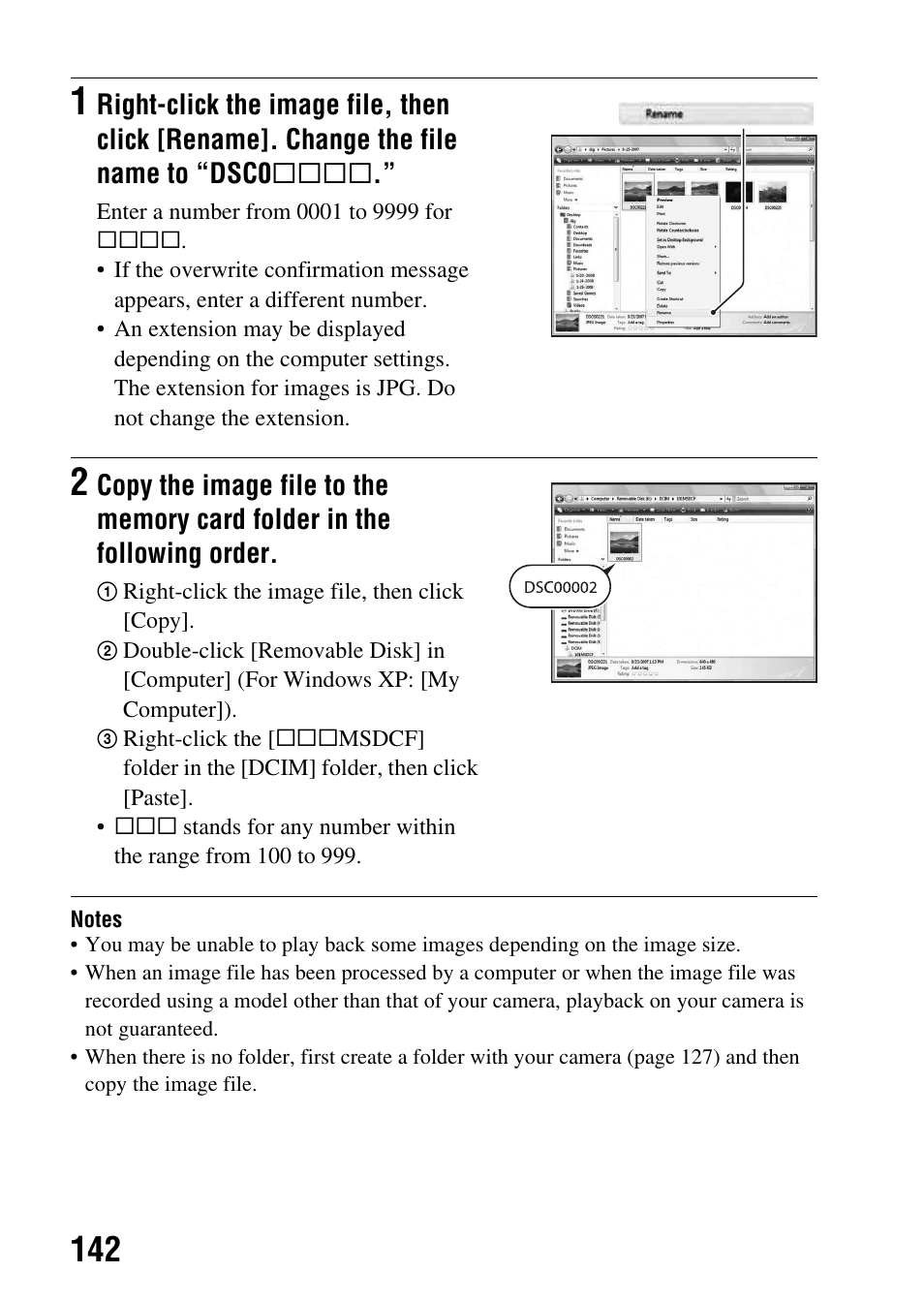 Sony DSLR-A850 User Manual | Page 142 / 171
