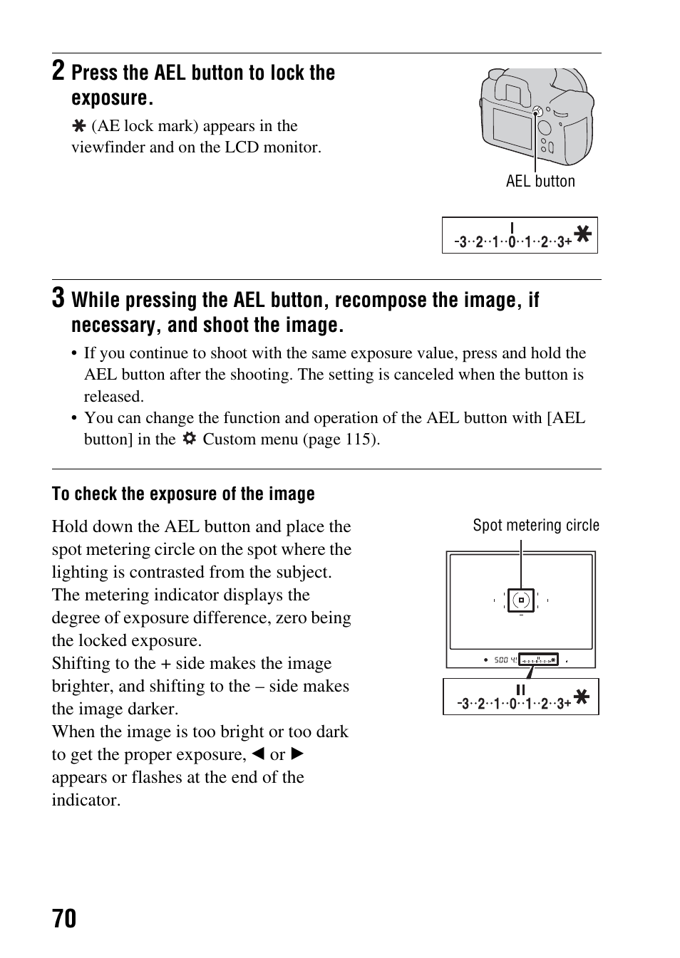 Sony DSLR-A850 User Manual | Page 70 / 171