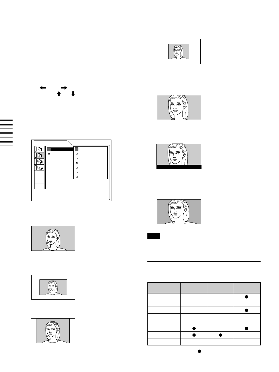 Shift, Aspect | Sony VPL-VW11HT User Manual | Page 24 / 124