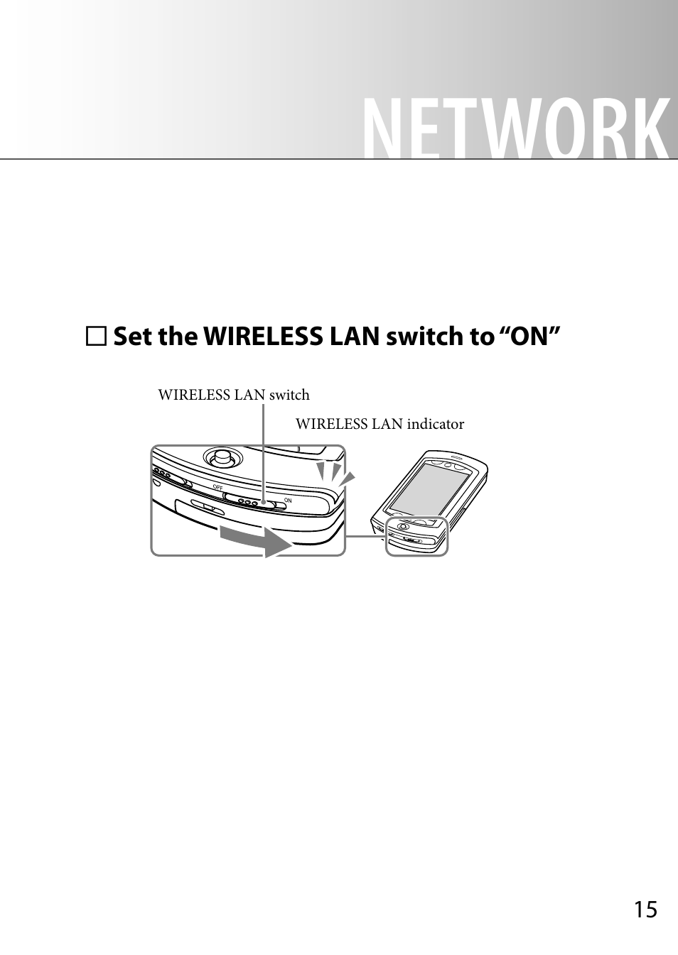 Network | Sony COM-2 User Manual | Page 15 / 28