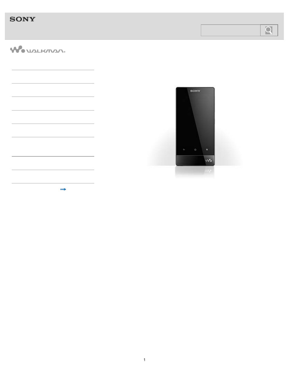 Sony NWZ-F805BLK User Manual | 143 pages