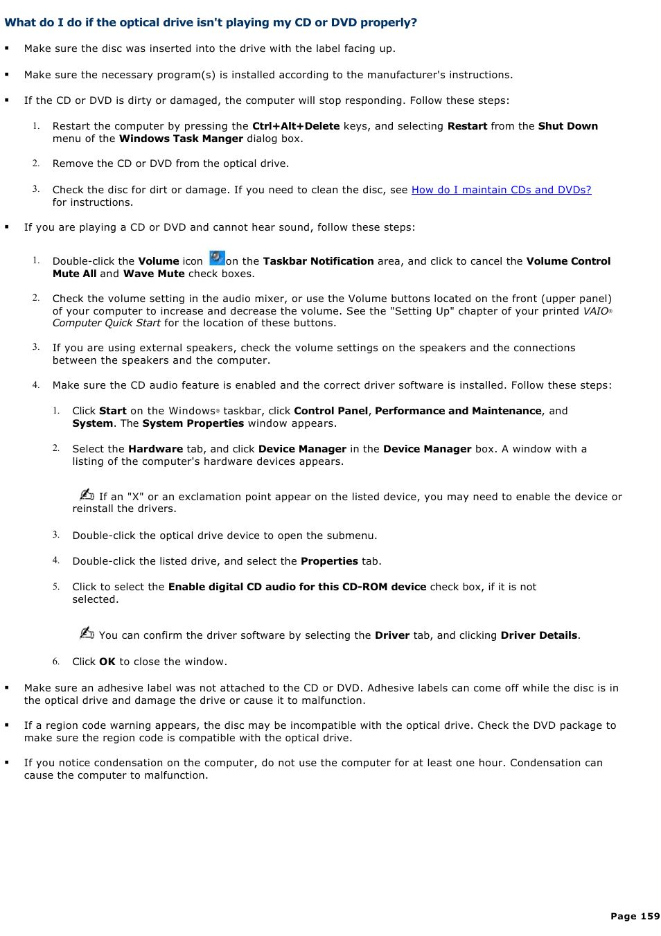 Sony PCG-TR5AP User Manual | Page 159 / 199