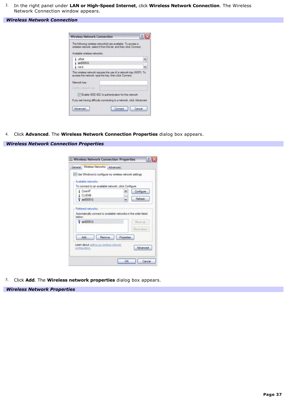 Sony PCG-V505DC2P User Manual | Page 37 / 152