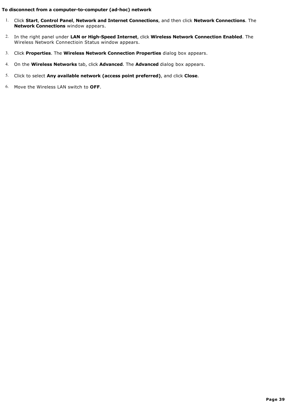 Sony PCG-V505DC2P User Manual | Page 39 / 152