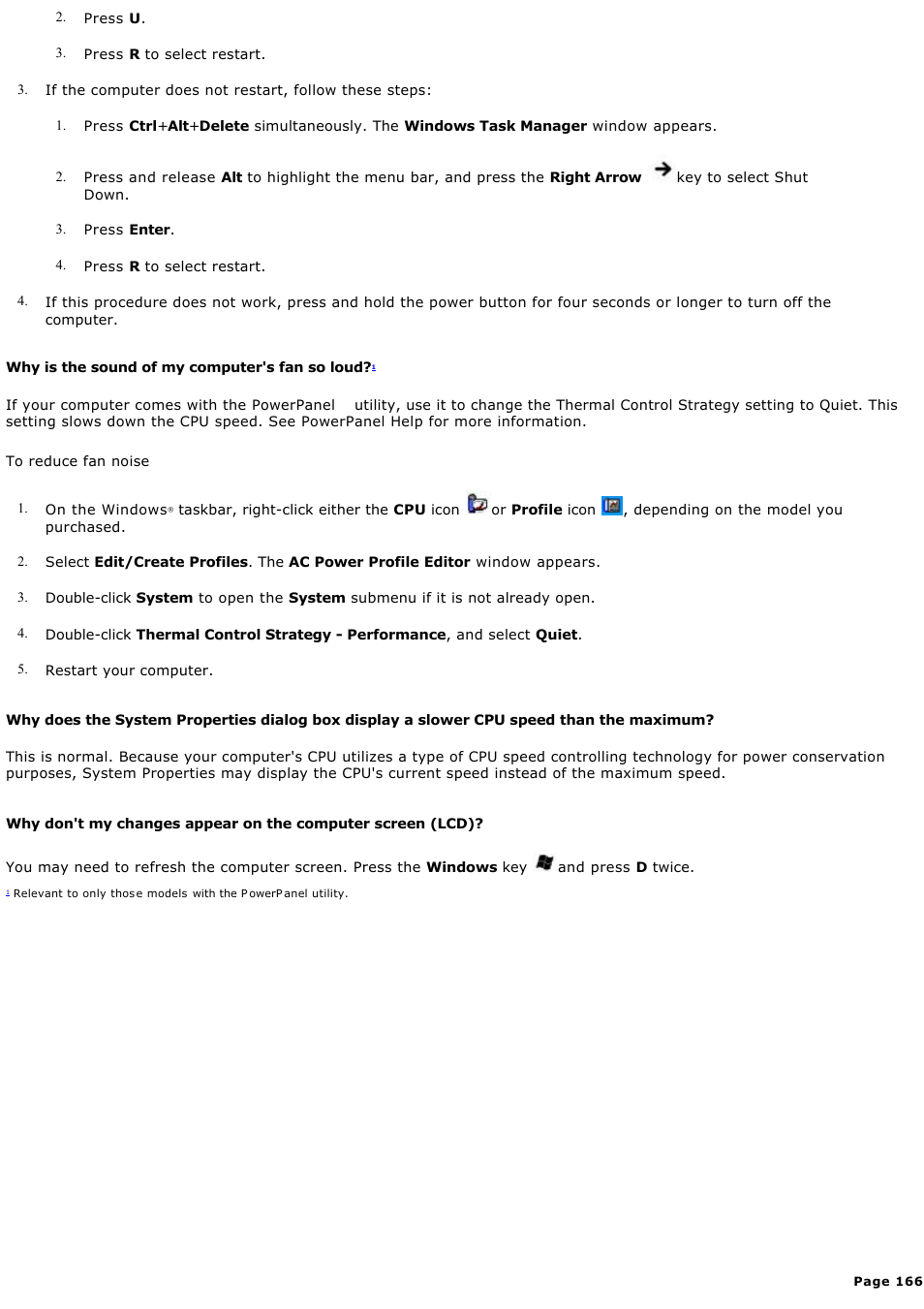 Sony PCG-GRX700P User Manual | Page 166 / 170