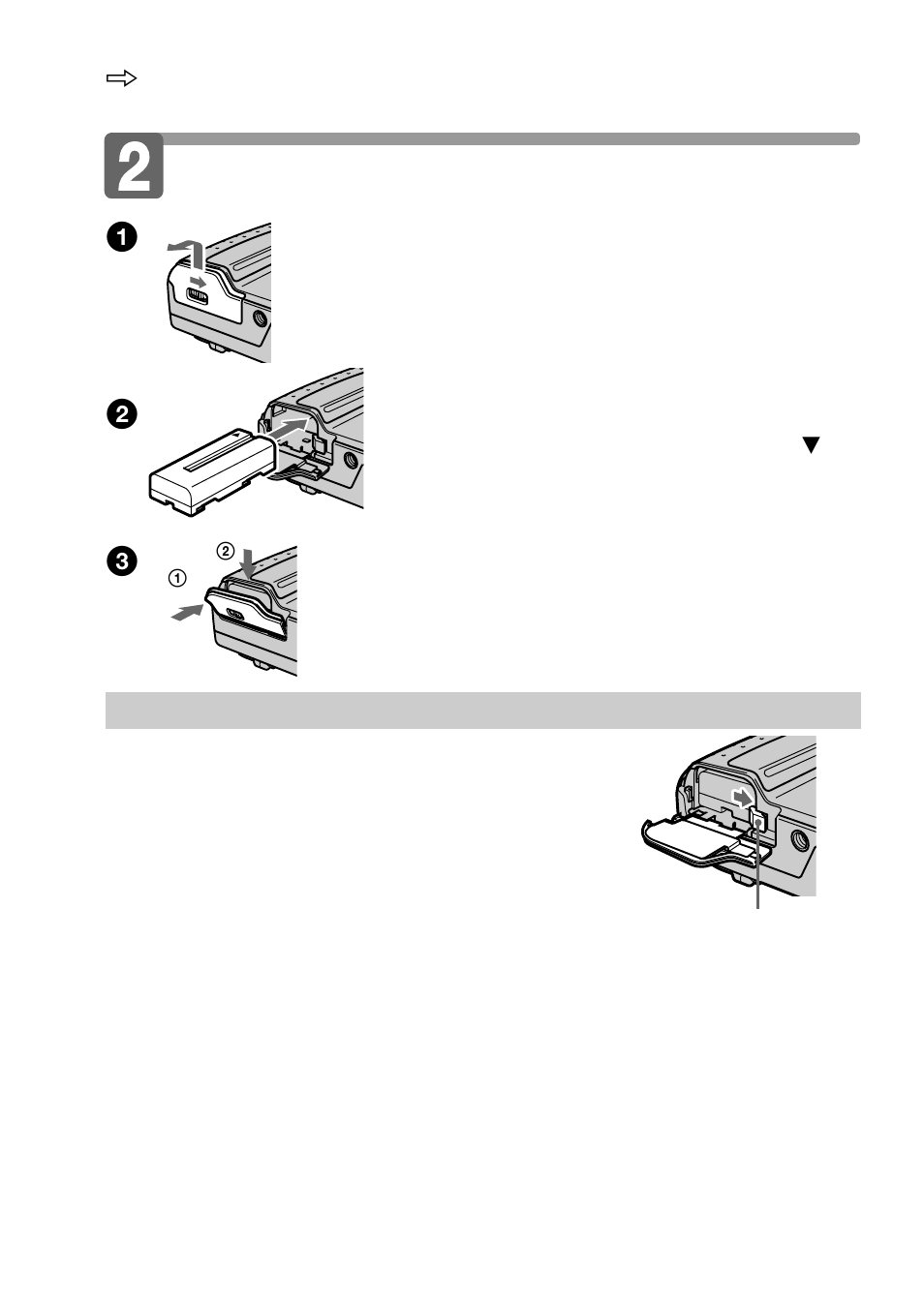 Installing the battery pack | Sony MVC-FD71 User Manual | Page 12 / 80