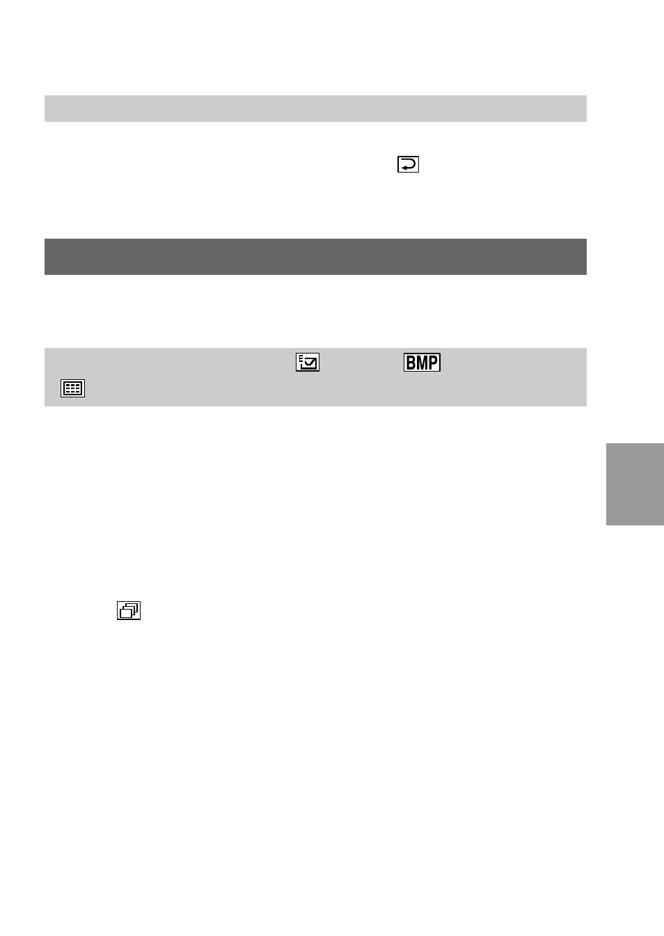 Setting the mode of each item | Sony MVC-FD71 User Manual | Page 23 / 80