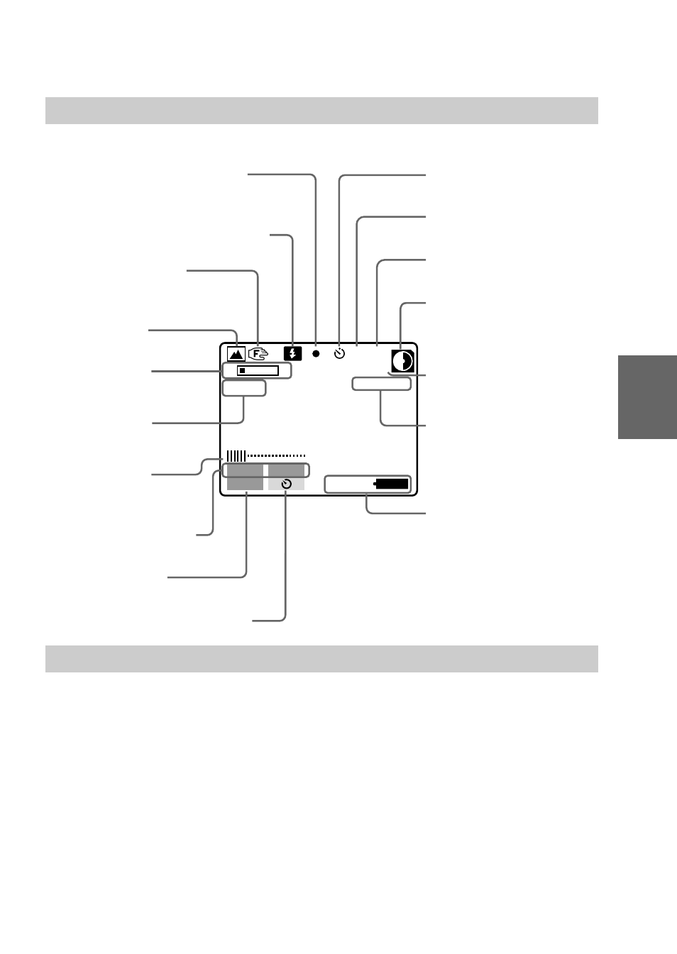 Indicadores durante la grabación | Sony MVC-FD71 User Manual | Page 55 / 80