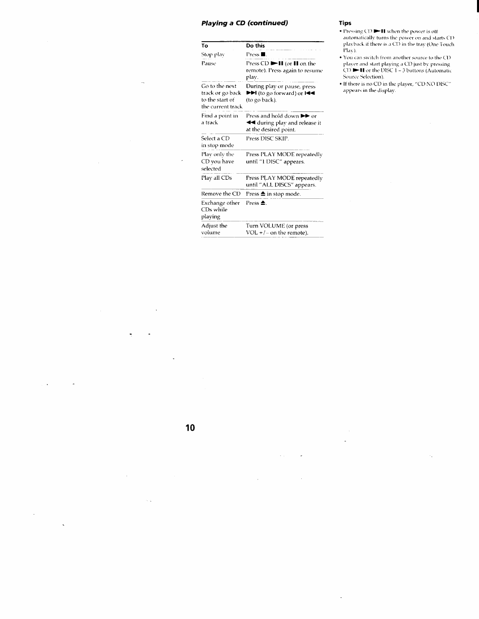 Sony MHC-RX33 User Manual | Page 10 / 32