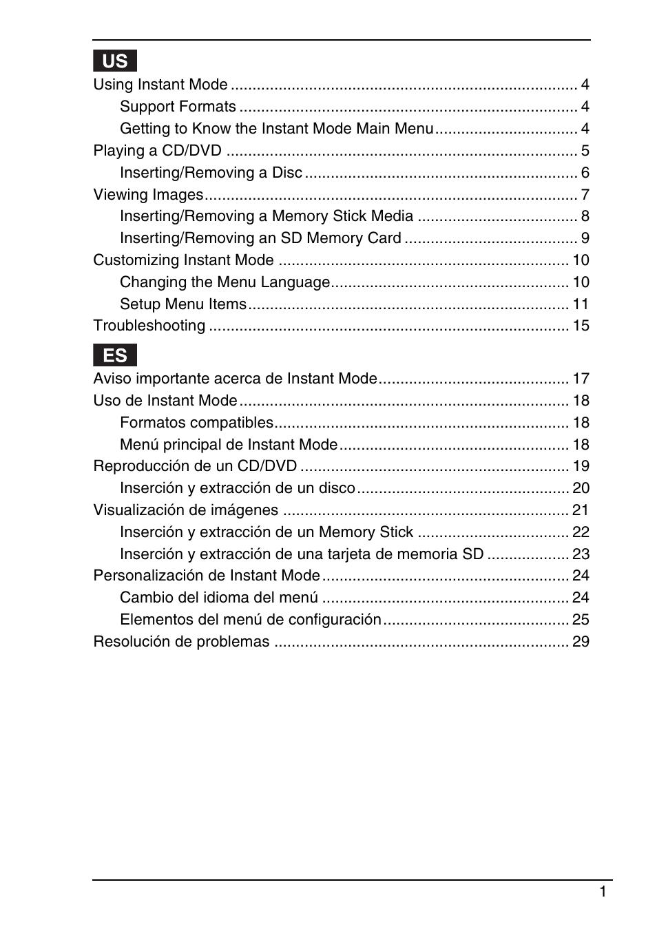 Sony VGN-TX690P User Manual | Page 3 / 36