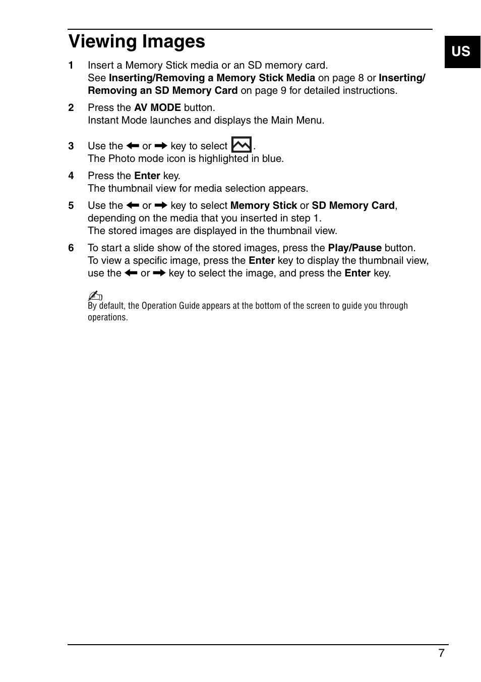 Viewing images | Sony VGN-TX690P User Manual | Page 9 / 36