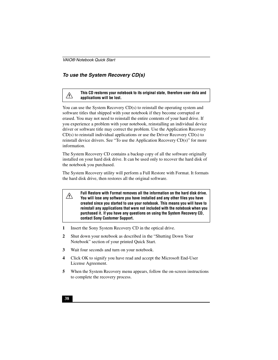 Sony PCG-FXA33 User Manual | Page 38 / 72