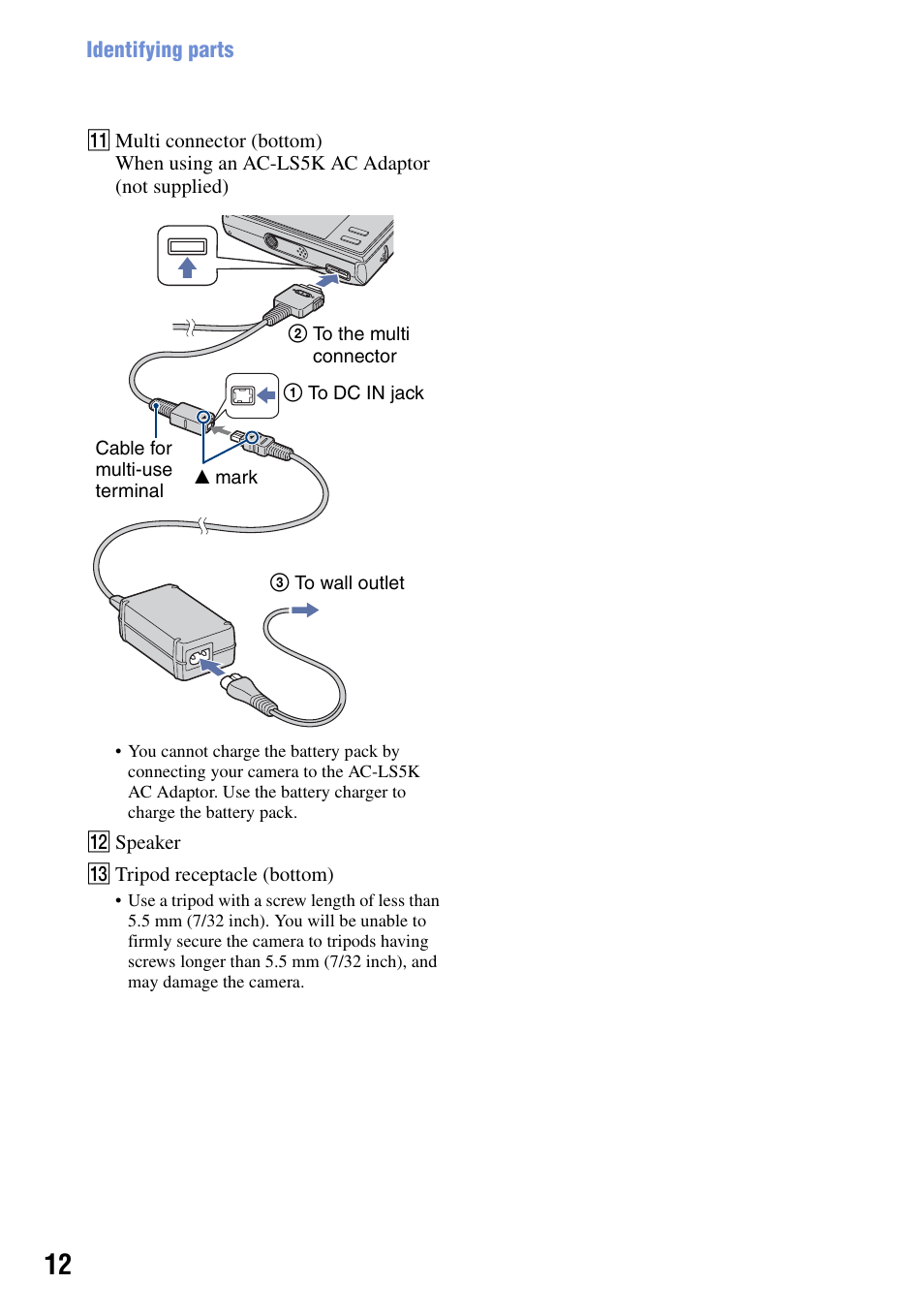 Sony DSC-T50 User Manual | Page 12 / 120
