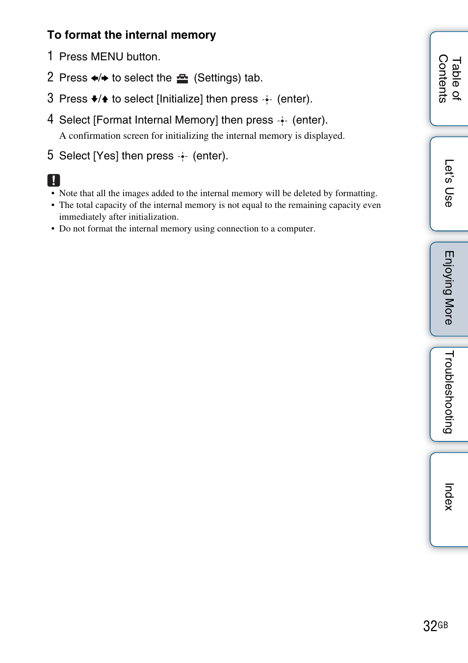 Sony DPF-HD800 User Manual | Page 32 / 63