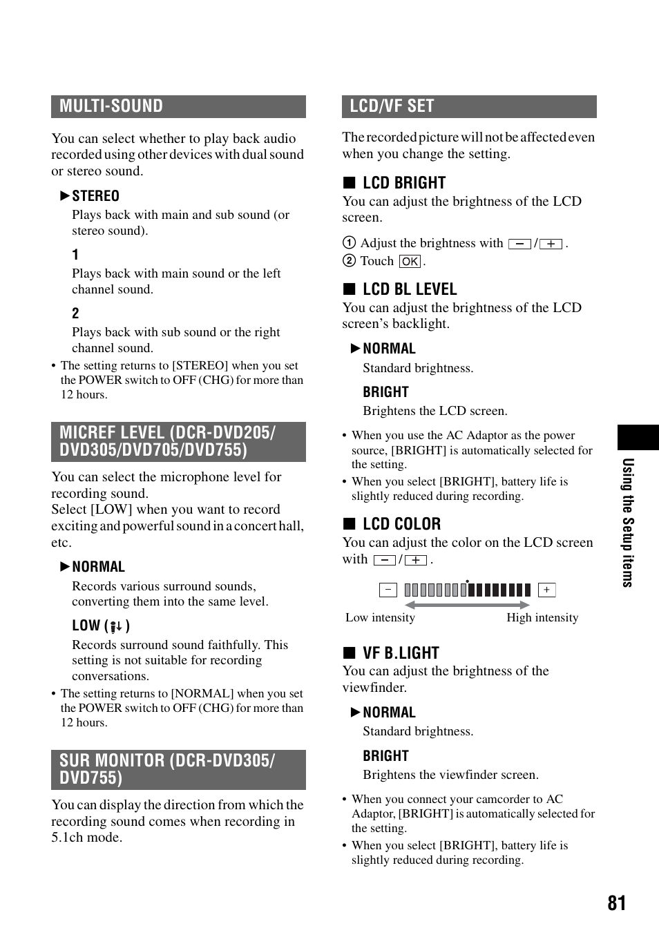 P.81) | Sony DCR-DVD205 User Manual | Page 81 / 156