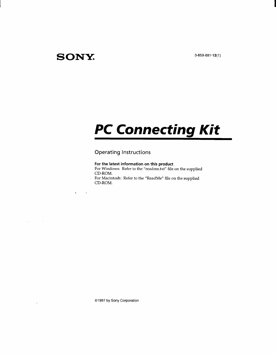 Sony DSC-F1 User Manual | 127 pages