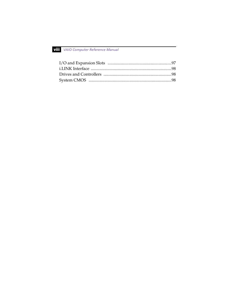 Sony PCV-L630 User Manual | Page 8 / 110