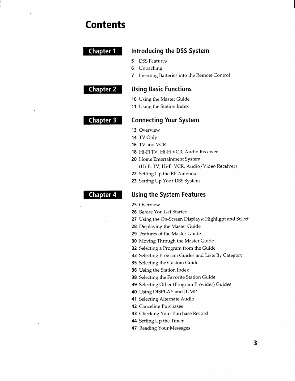 Sony SAT-A1 User Manual | Page 3 / 89