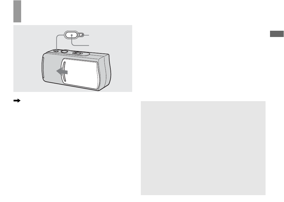 Turning on/off your camera, Auto power-off function | Sony DSC-U20 User Manual | Page 19 / 108