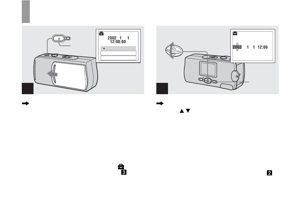 Setting the date and time | Sony DSC-U20 User Manual | Page 20 / 108