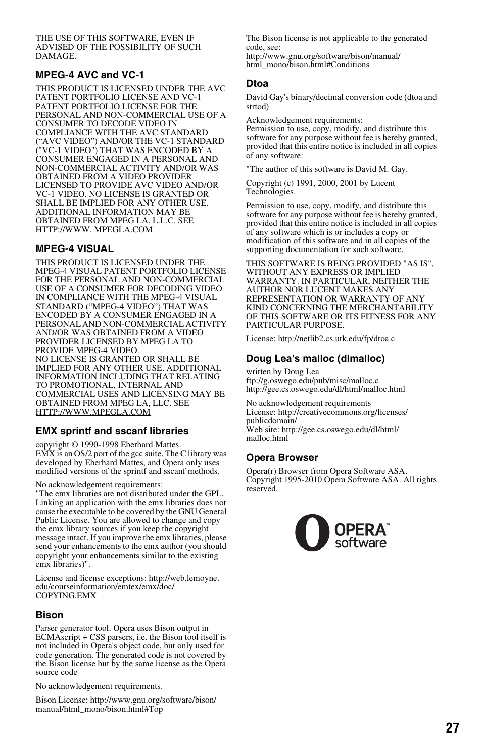 Sony BDV-E780W User Manual | Page 27 / 28