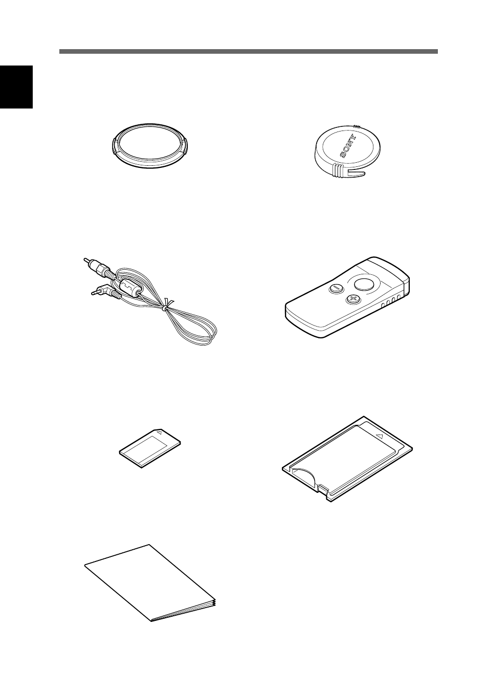 Checking the supplied accessories, Features, Intr oduction | Sony DSC-D770 User Manual | Page 10 / 128
